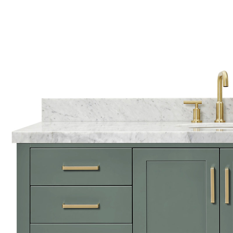 Magnolia Bath Vanity Oval Basin S061SCWOV, Vintage Green
