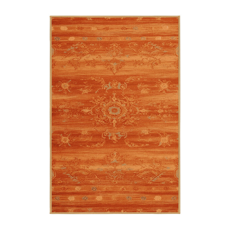  Tapis nautique lavable Sunset oranges, Rectangulaire 2 pi x 3 pi