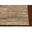 Tapis brun en laine noué à la main de conception unique 4 pi 3 po x 5 pi 9 po New Age
