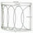 Faux Marble Console Table, 43" Half Moon Sofa Entryway Table