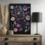 «Amethyst Night Pressed Flowers I» par Heidi Kuntz, reproduction d'art-1479090817-1479090820-1479090843