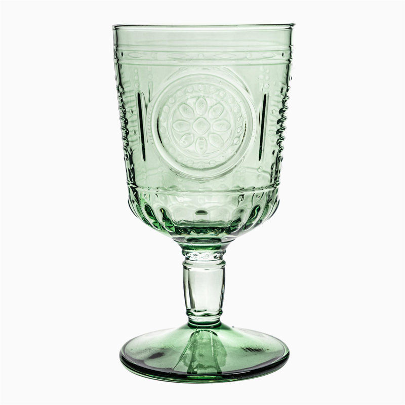 Romantic Wine Glasses - Romantic 320ml, Green