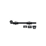 Deltana 12SB19 12" Surface Bolt; Heavy Duty; Black Finish