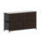 Draven 5 Drawer Storage Dresser with Cast Iron Frame, Wood Top and Drawers-92596364