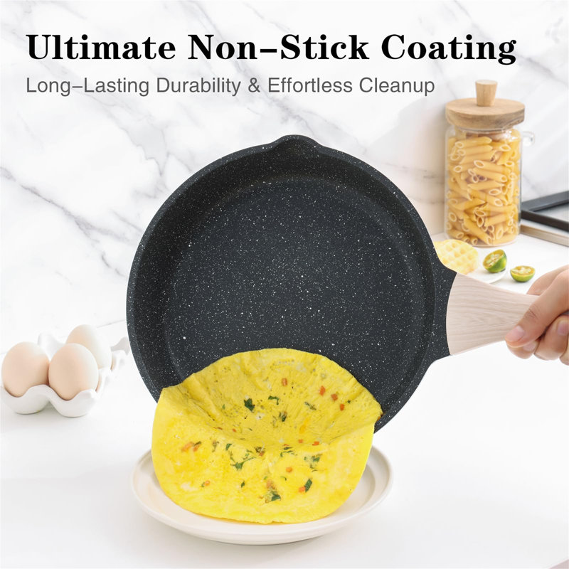 3 - Piece Non-Stick Aluminum Cookware Set