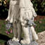 Statue de jardin jeunes amoureux enfant qui embrasse