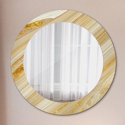Huldar Glass Flat Wall Mirror