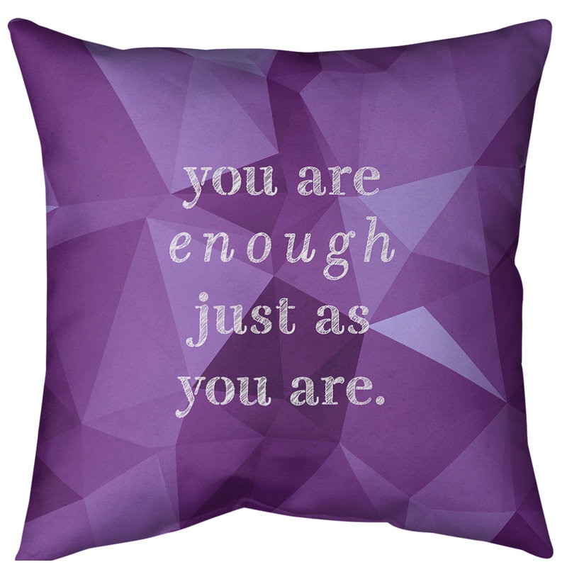 Coussin de sol en pierre précieuse you are so, H 36 po x l 36 po, Améthyste