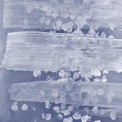 Indigo Rule IV by Megan Meagher - Wrapped Canvas Painting