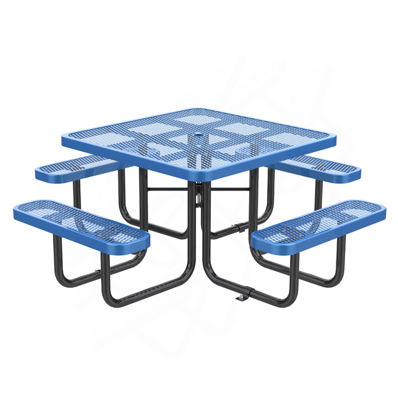 Table de pique-nique 46 po avec trou pour parasol