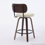 Ensemble de 2 tabourets de bar pivotants en similicuir 26 po-115824326