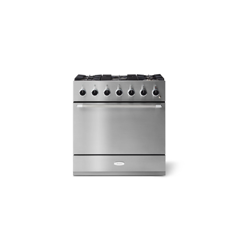 Mercury 36" 4.5 Cubic Feet Dual Fuel Freestanding Convection Range, Stainless Steel