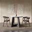 Extendable Round Dining Table