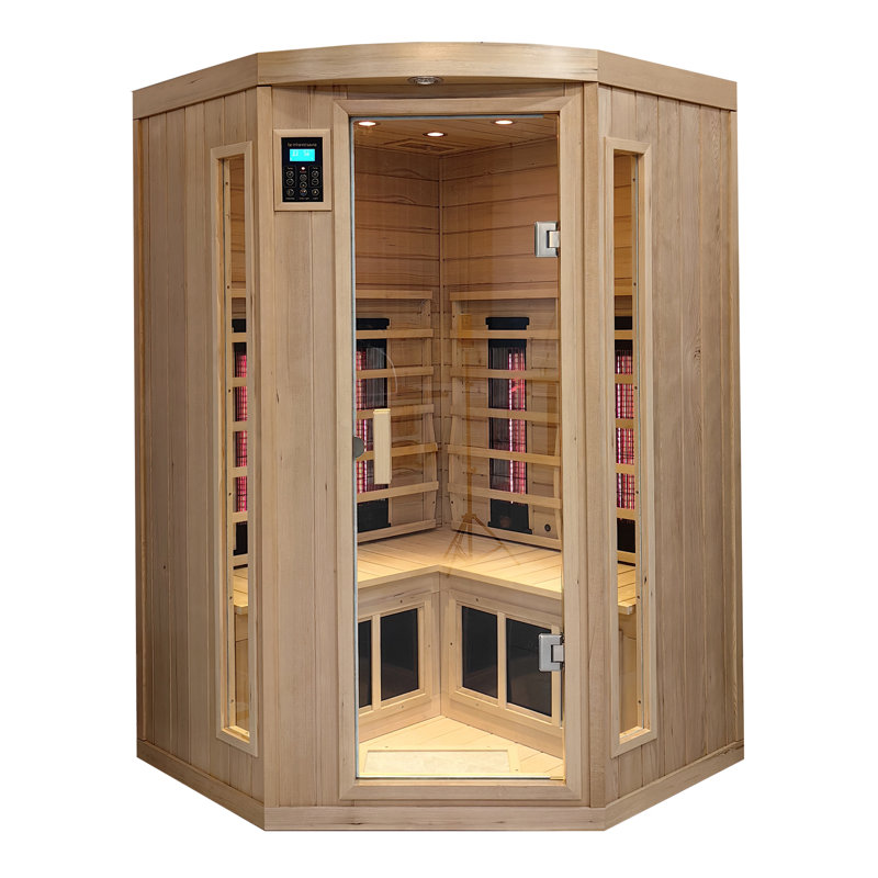 Sauna en verre Hemlock