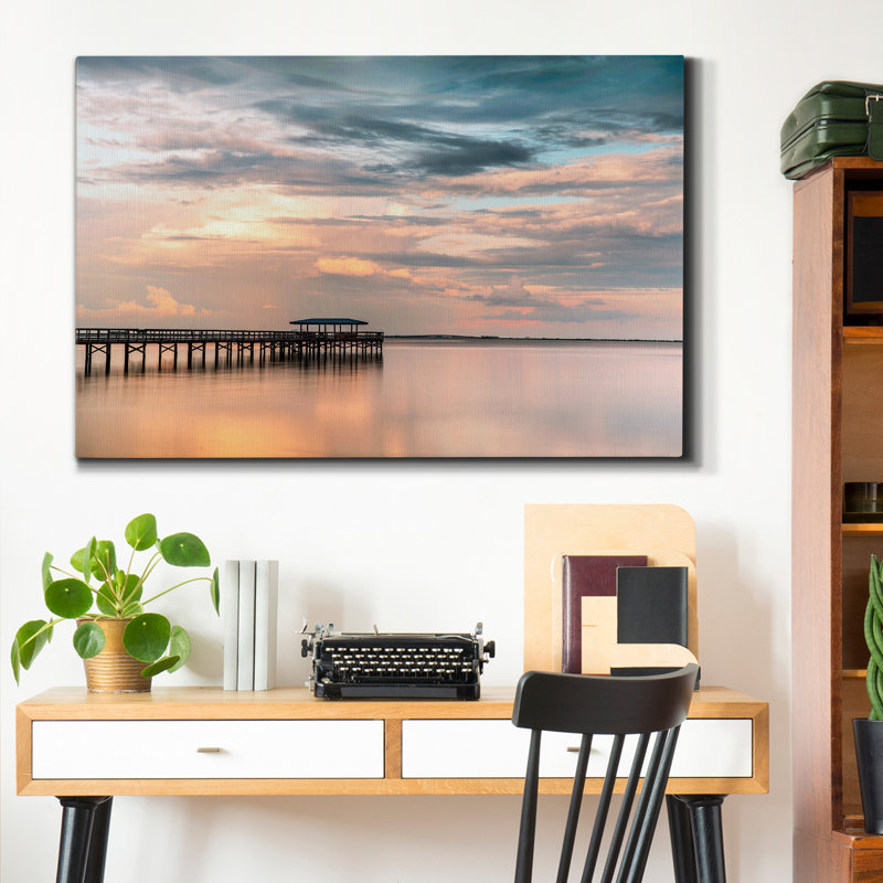 Harbour Sunset - Impression sur toile tendue, H 18 po x l 12 po x P 1 po