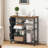 Shoe Rack, 5-Tier Shoe Rack Storage With Side Pockets
