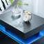 LED Bedside Table with 2 Drawers, Bedside Table with LED Lights for Bedroom-85476454
