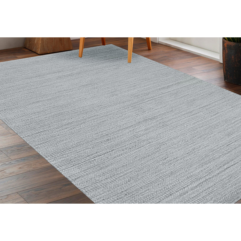 Tapis beige transitionnel en laine fait à la main Celia, Rectangle de 10 pi x 14 pi