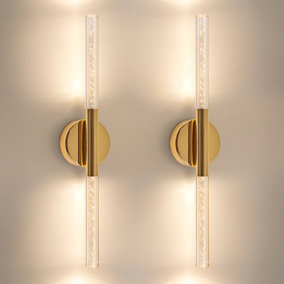 2-Light Dimmable Bathroom LED vanity light