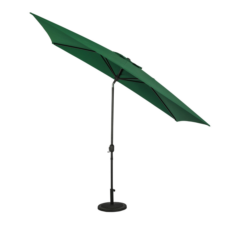 Auvent rectangulaire en polyester 6,5 pi x 10 pi Tyjay, Vert