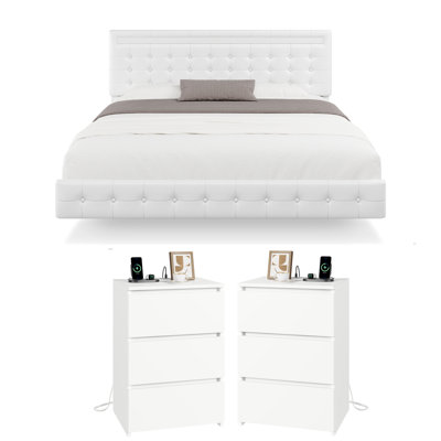 Kinzli 3 Piece Bedroom Set