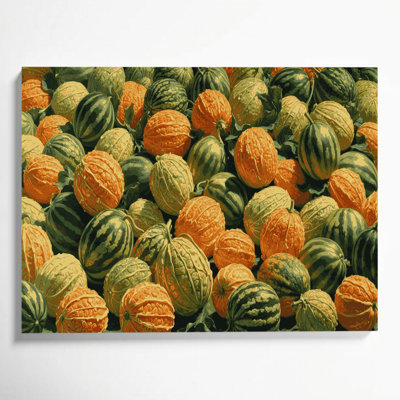 «Fruit Snap Melon», art mural sur toile