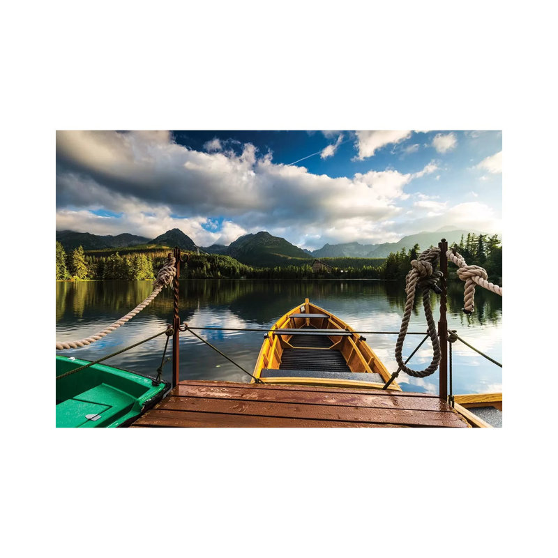 Slovakia, Tatra Mountains, Štrbské Pleso by Mikolaj Gospodarek - Wrapped Canvas Print, 20.32 cm H x 30.48 cm W