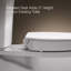 Siège de toilette allongé Hyten-114555010