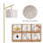 Modern Floor Lamp With 3 Color Temperatures Bulb, Adjustable Linen Shade, Foot Pedal Switch-676533478