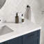 Ensemble de meuble-lavabo rectangulaire simple avec comptoir en quartz Ariel Kelly-105988831-124984833