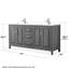 Daria 72'' W Double Vanity-70404268-70404269-70404272