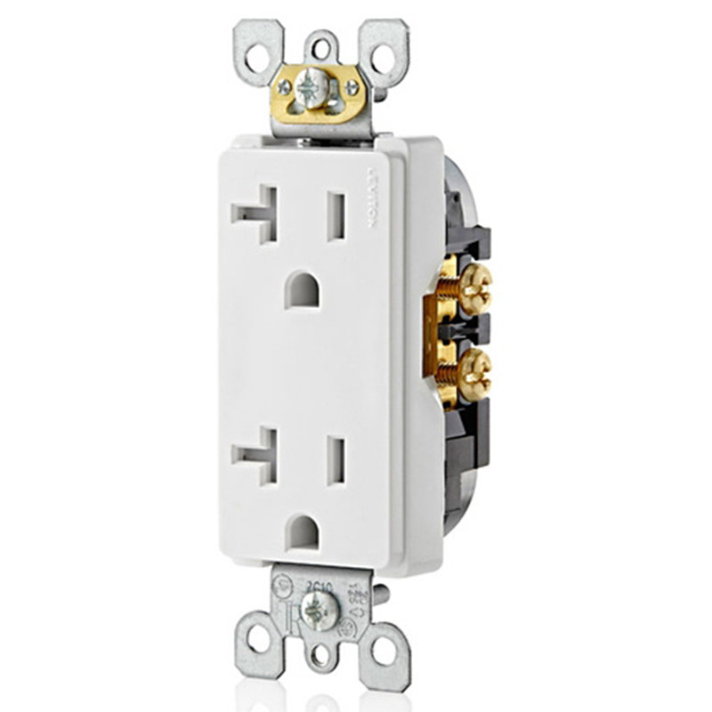 Ensemble de 10 prises de courant 5 à 20 levons 20 A à 125 watts Leviton Decora