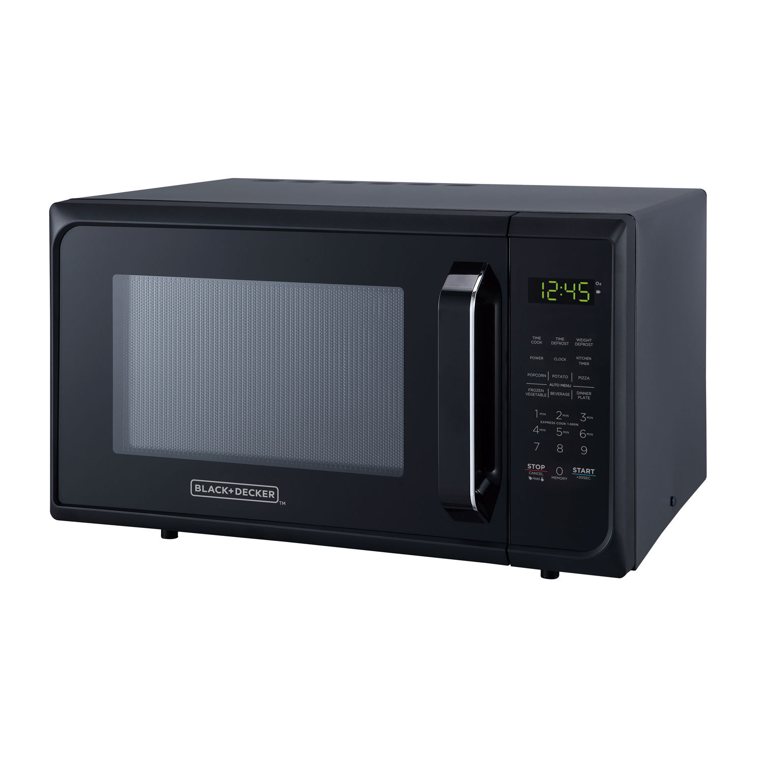 Mainstays 1.1 cu. ft. Countertop Microwave Oven, 1000 Watts, Black, New 