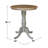 Drilon 3 - Piece Counter Height Solid Wood Dining Set-1620470495-1620470492