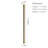 Barde Slender Sideway Outdoor Hardwired Bar Wall Sconce with LED Light Source-289242120