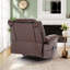 Fauteuil inclinable de massage en cuir respirant-1917437677