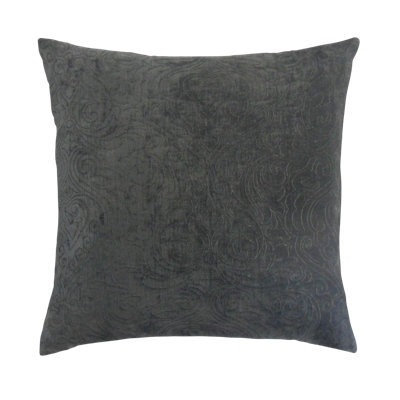 Hertzel Feather Reversible Throw Pillow