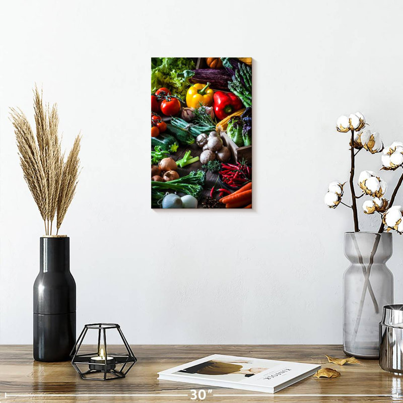 Yarlin Garden Grown Vegetables, 12" H x 8" W