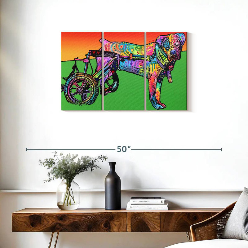 Brampt Ospa On Wheels, 20" H x 33" W