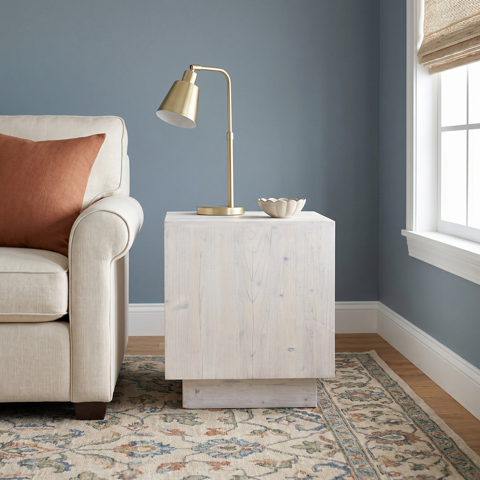 Neptunia Solid Wood End Table