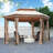 10 Ft. W x 12 Ft. D Steel Patio Gazebo Canopy