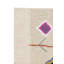 Tapis multicolore marocain en coton touffeté à la main 5 pi 7 po x 8 pi-102904605