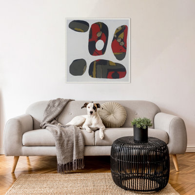 «Painted Stones II» par Erin McGee Ferrell, reproduction d'art sur toile encadrée