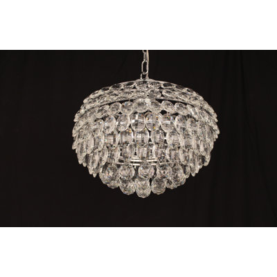 4 - Light Crystal Chandelier
