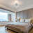 1 - Light 9.05" Crystal Semi Flush Ceiling Light Modern Crystal Chrome Fixture for Living Room Hallway Bedroom-1401667973
