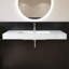 Lavabo de salle de bain mural double 47 po SMC