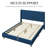 Permelia Upholstered Bed Tufted Headboard with Wing Side-1067102969-1016116443