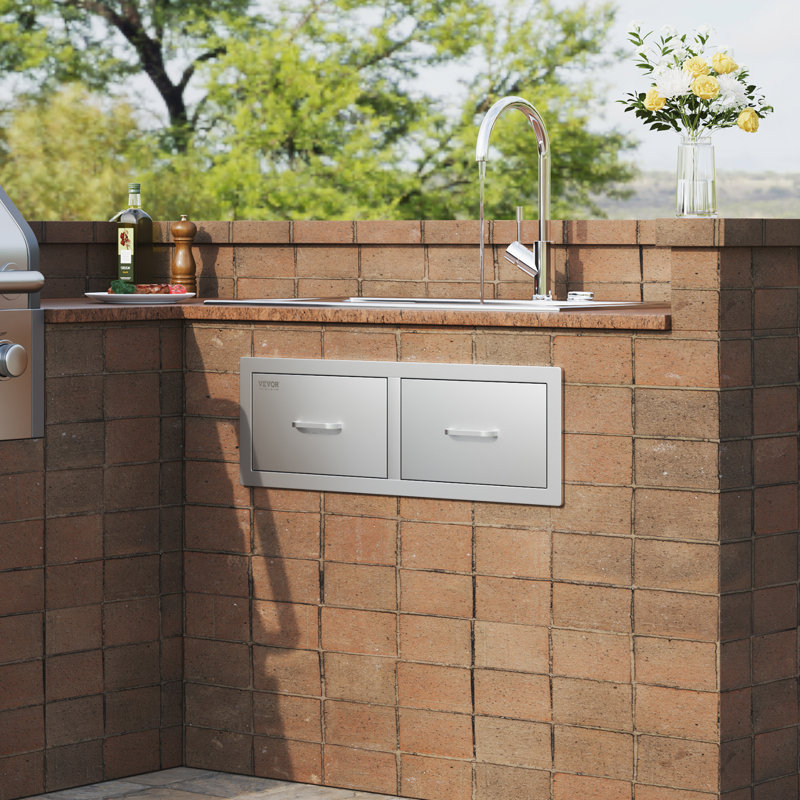 29.5'' Stainless Steel Drop-In Drawers