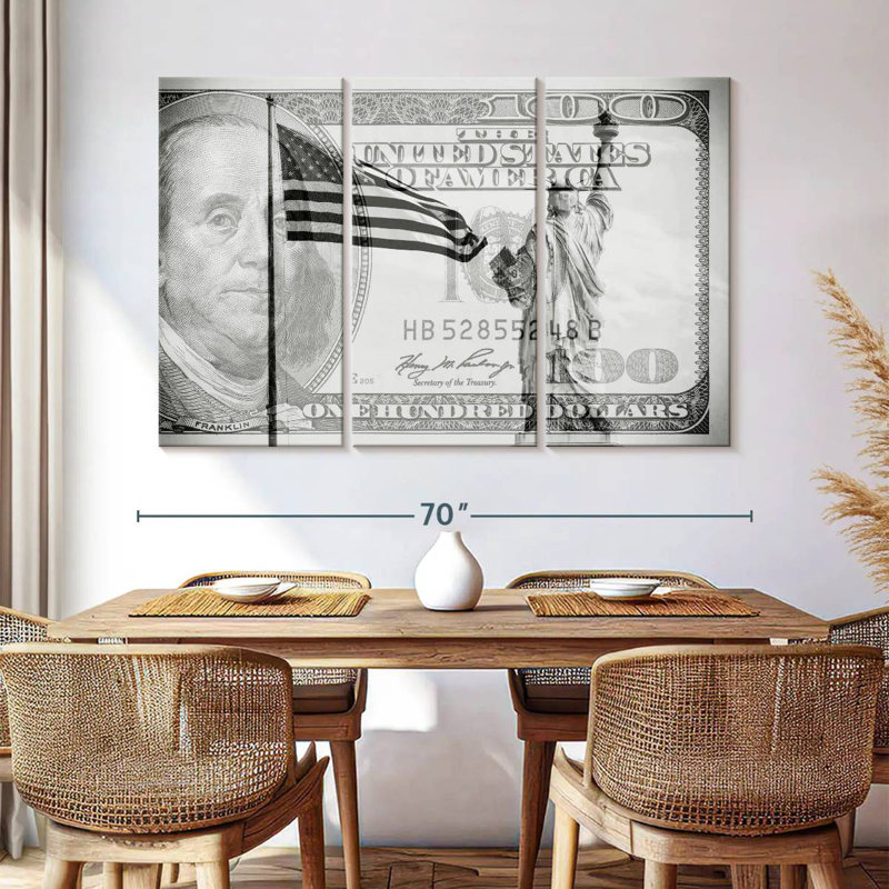 Liberty Sirci Manhattan Dollars, H 42 po x l 65 po