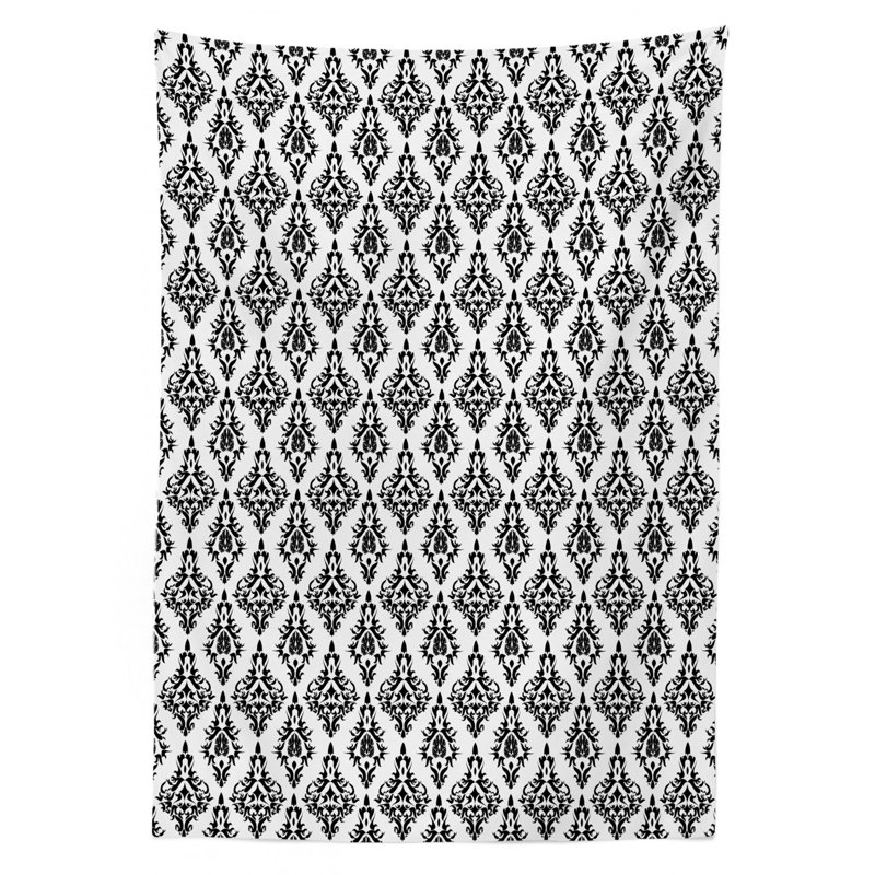 Damask Tablecloth, 90" L x 60" W
